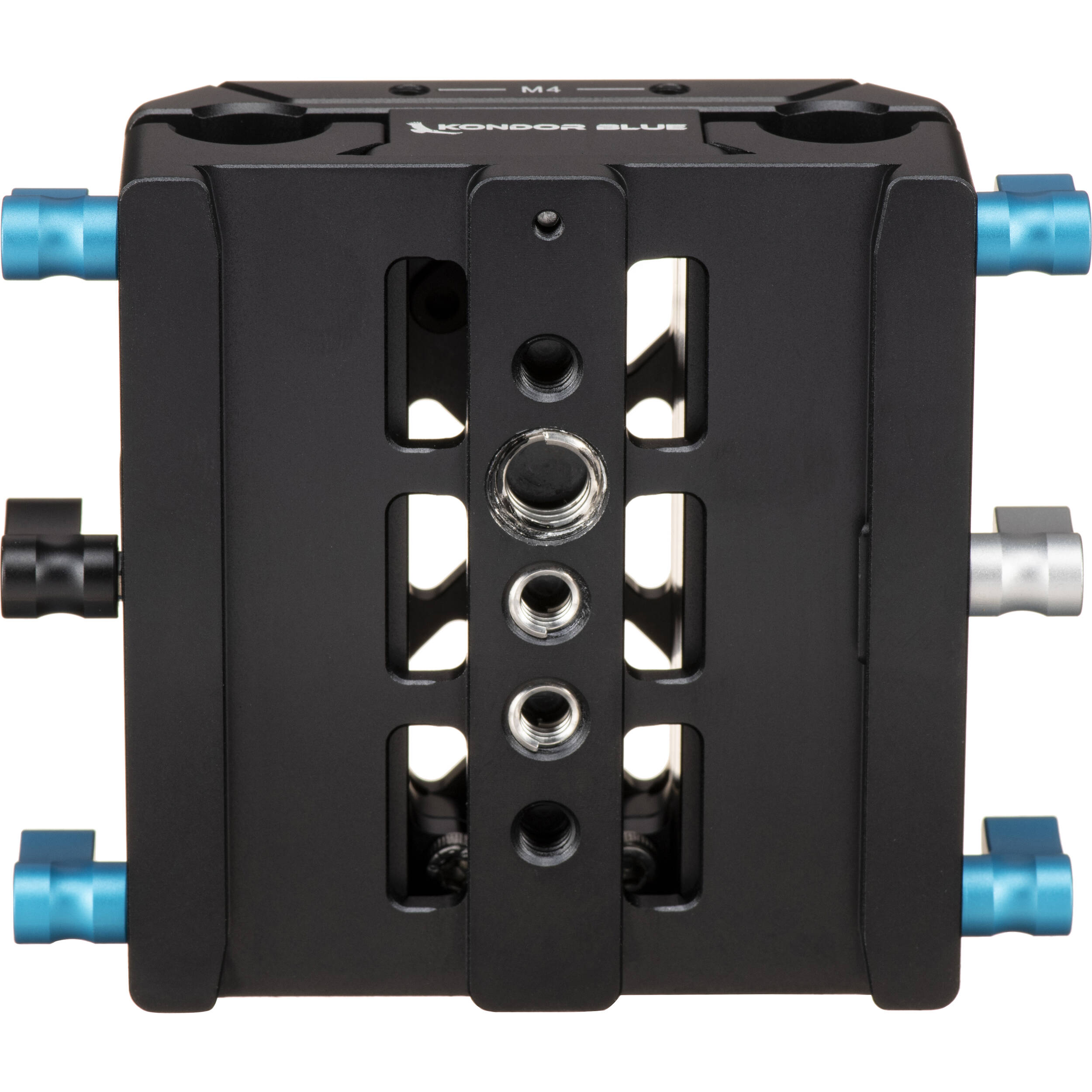 Kondor Blue LWS ARRI Bridge Plate with Riser for RED V-RAPTOR (Raven Black)