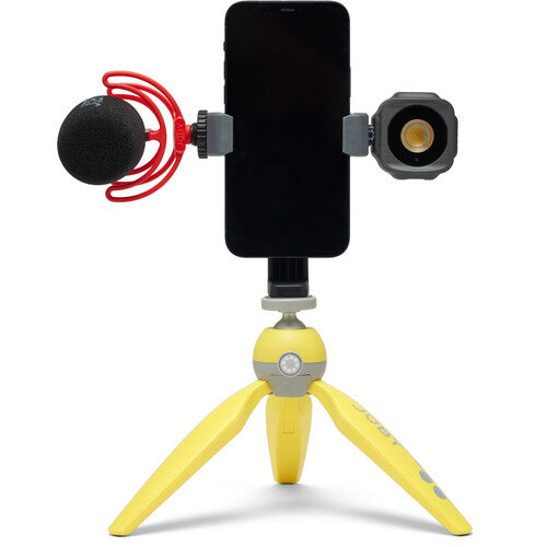 Joby Handypod 2 avec monument de téléphone Griptight 360 (jaune)