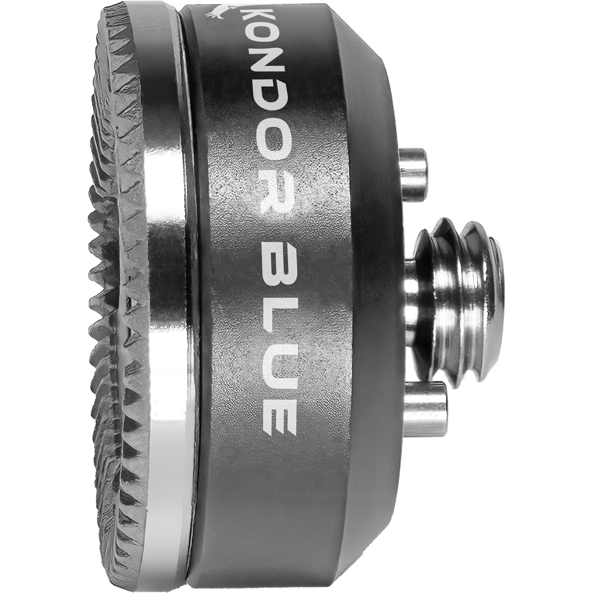 Kondor Blue ARRI Pin to Rosette Adapter (Space Gray)