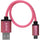 Kondor Blue iJustine Micro-USB to USB-A Charge and Sync Cable (10", Pink)