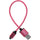 Kondor Blue iJustine Micro-USB to USB-A Charge and Sync Cable (10", Pink)
