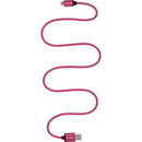 Kondor Blue iJustine Micro-USB to USB-A Charge and Sync Cable (30", Pink)