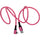 Kondor Blue iJustine USB-A 3.2 Gen 1 Male to USB-C Male Right-Angle Cable (3', Pink)
