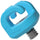 Kondor Blue Mondo Ties Cable Management Clips Complete Collection
