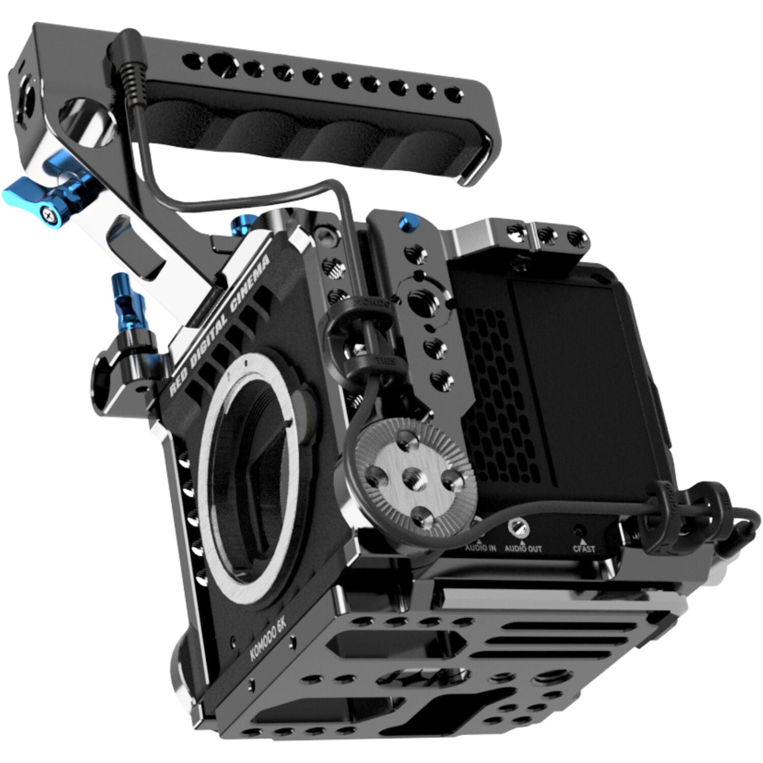 Kondor Blue Mondo Ties Cable Management Clips Complete Collection
