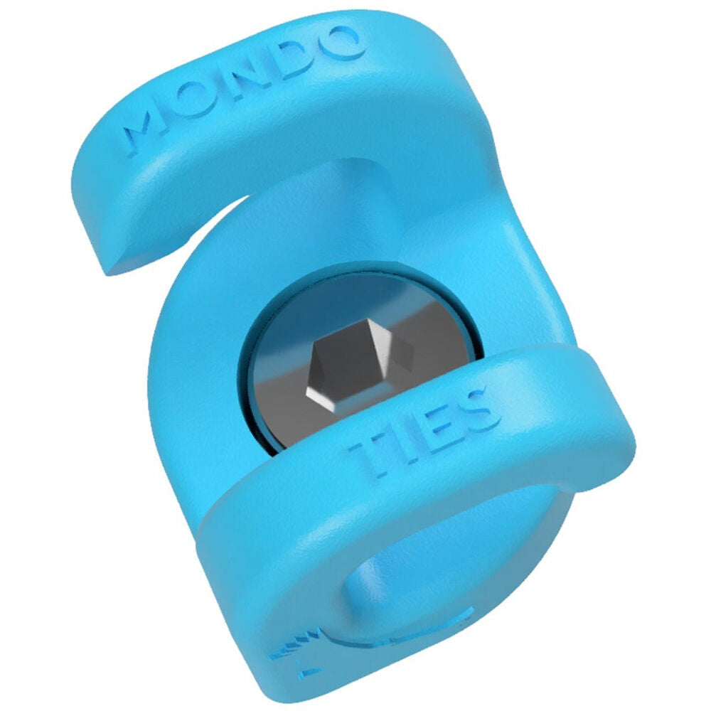 Kondor Blue Mondo Ties Cable Management Clips (Blue, 5-Pack)
