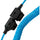 Kondor Blue Coiled D-Tap Extension Male to Female Cable (16 to 36")