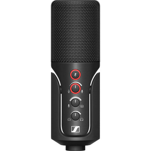 Ensemble de diffusion en continu avec microphone à condensateur USB Profile de Sennheiser avec perche - Boîte ouverte
