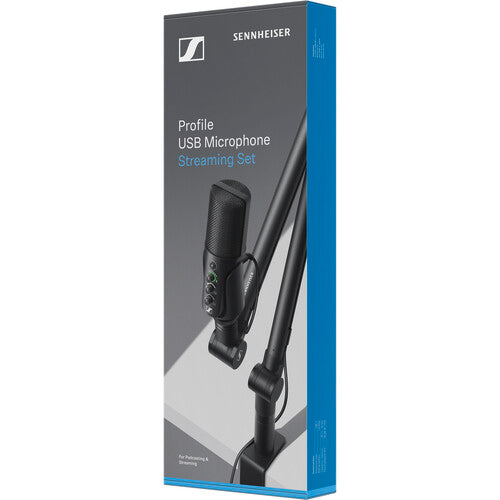 Sennheiser Profile USB Condenser Microphone Streaming Set with Boom
