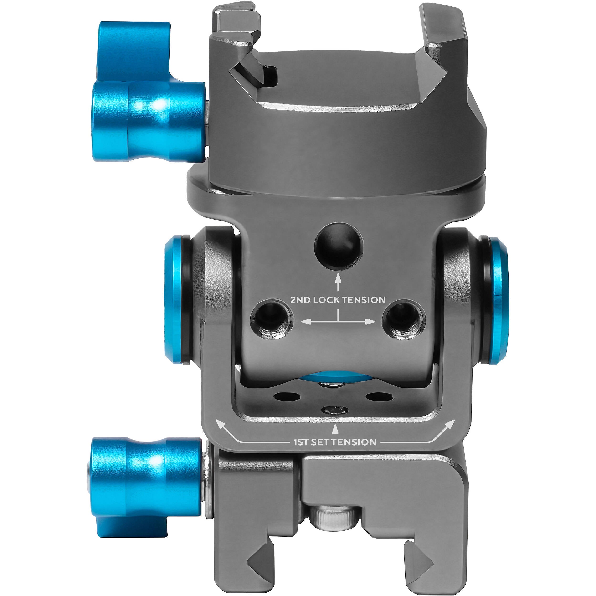 Kondor Blue NATO to NATO Swivel & Tilt Monitor Mount (Space Gray)
