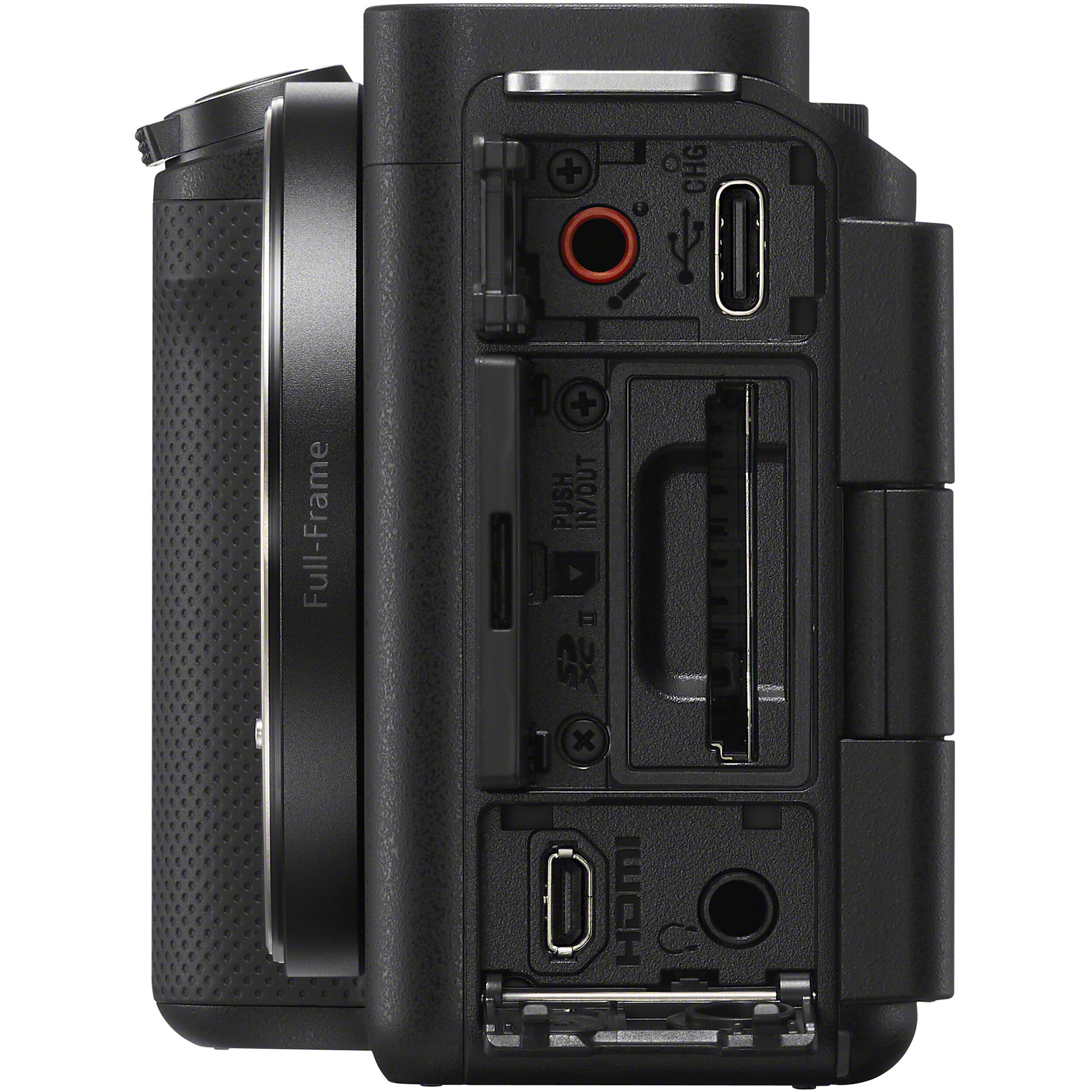 Sony Alpha ZV-E1 Mirrorless Camera with 28-60mm Lens - Black
