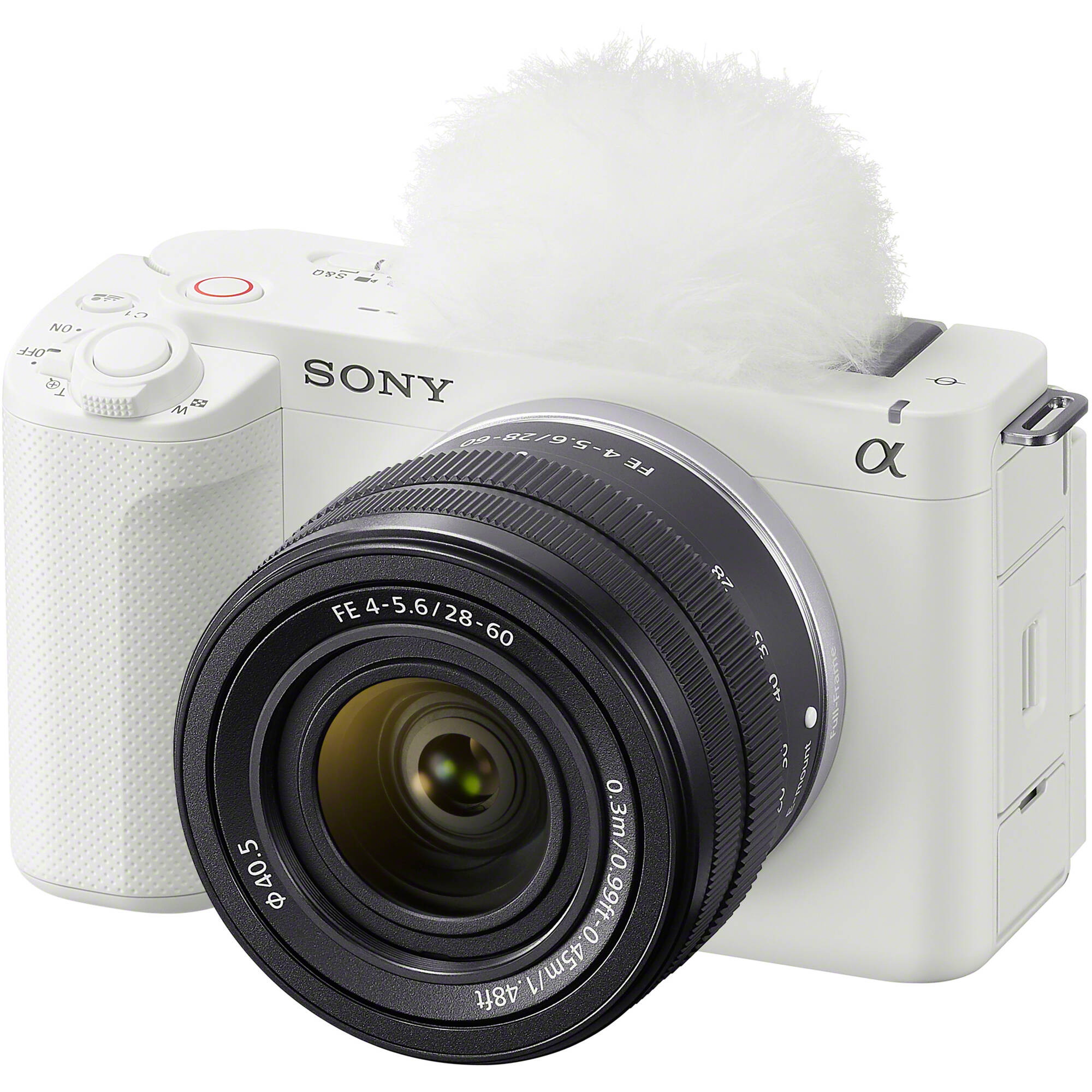 ソニー ZV-E1ホワイト Sony ZV-E1 Mirrorless Camera with 28-60mm Lens - White ILCZVE1L/W