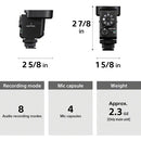 Sony ECM-M1 Compact Camera-Mount Digital Shotgun Microphone