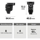 Sony ECM-M1 Compact Camera-Mount Digital Shotgun Microphone