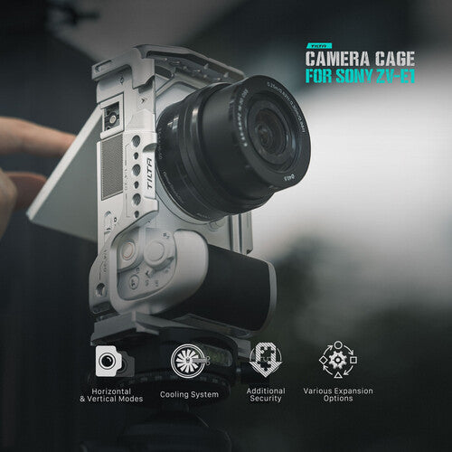 TILTA Sony ZV-E1用カメラケージ プロキット SONY ソニー Tilta Full Camera Cage Pro Kit for Sony ZV-E1 (Black)