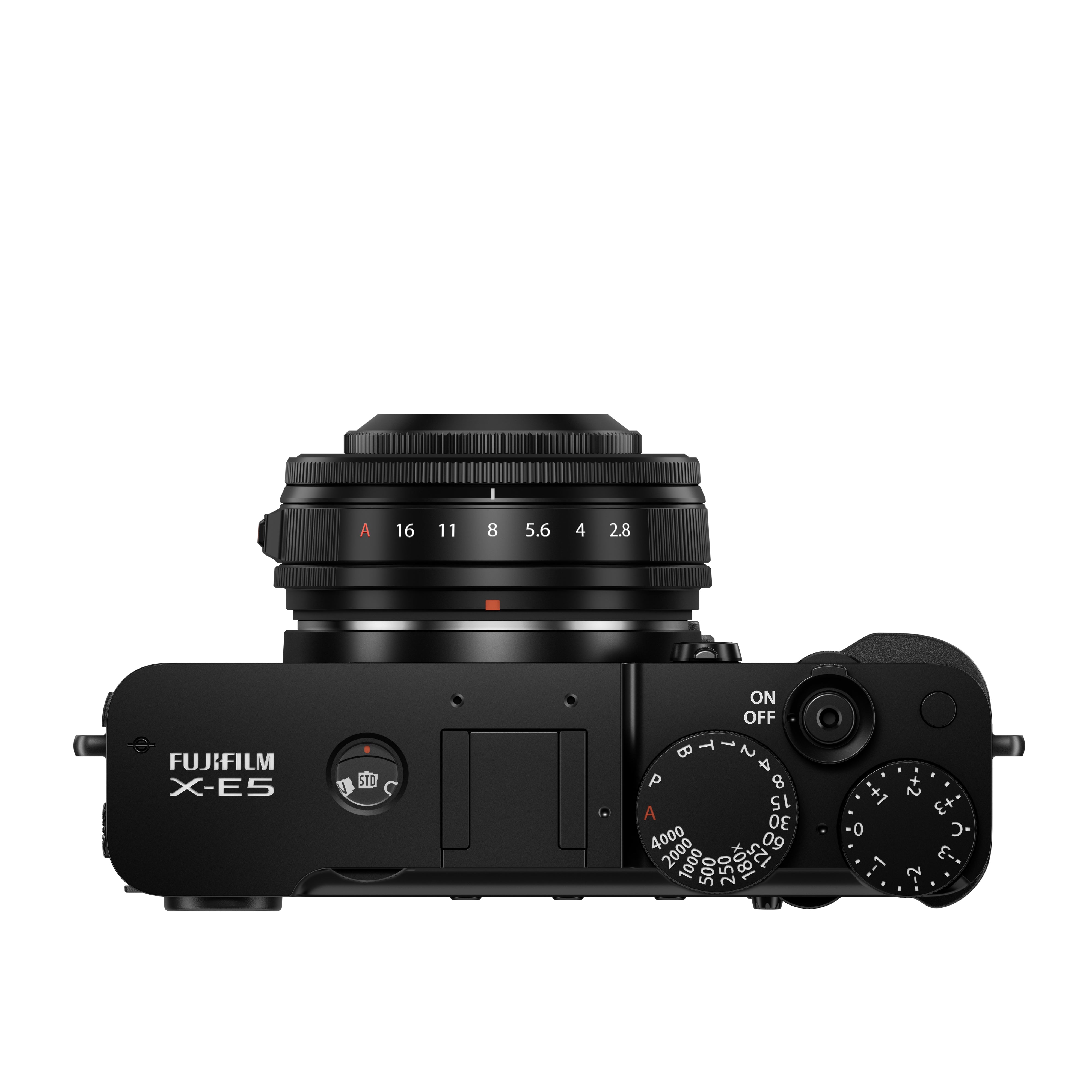 FUJIFILM X-E5 Mirrorless Camera with 23mm f/2.8 Lens Kit - Black