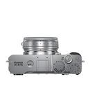 Fujifilm X-E5 sans miroir caméra Boîtier, avec xf23mmf2.8 Objectif Kit - argent