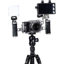 Sirui Universal Side Handle with NATO Clamp & 3/8"-16 Mounts for Camera Cage