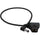 Kondor Blue Straight D-Tap to DC 2.5mm Right-Angle Cable (Raven Black,15")