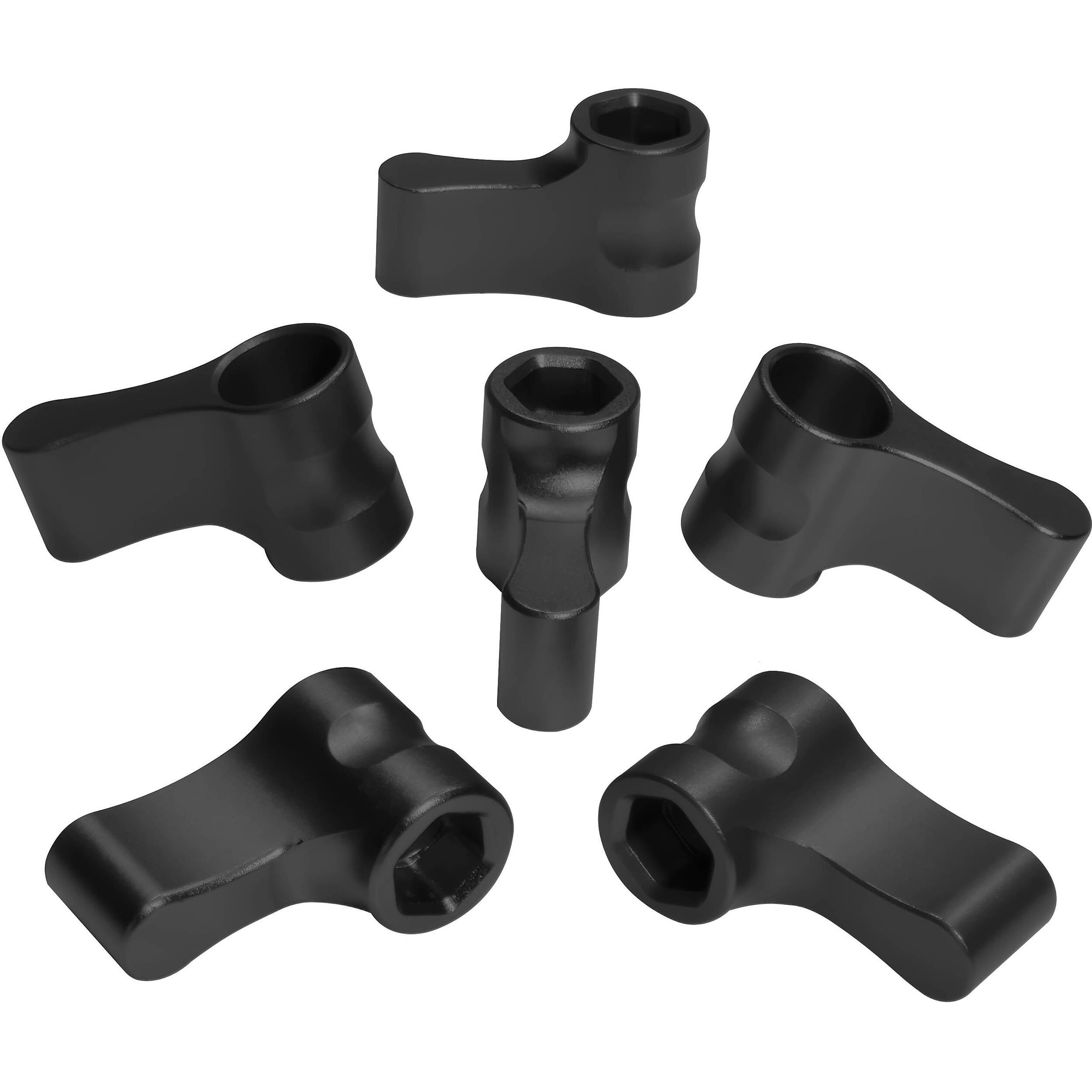 Kondor Blue Knob Pack (Raven Black, 6-Pack)