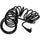 Kondor Blue USB-A to USB-C 3.0 Right Angle Cable (10', Black)