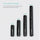 Tilta 15mm Carbon Fiber Rod Set (5.9", Pair)