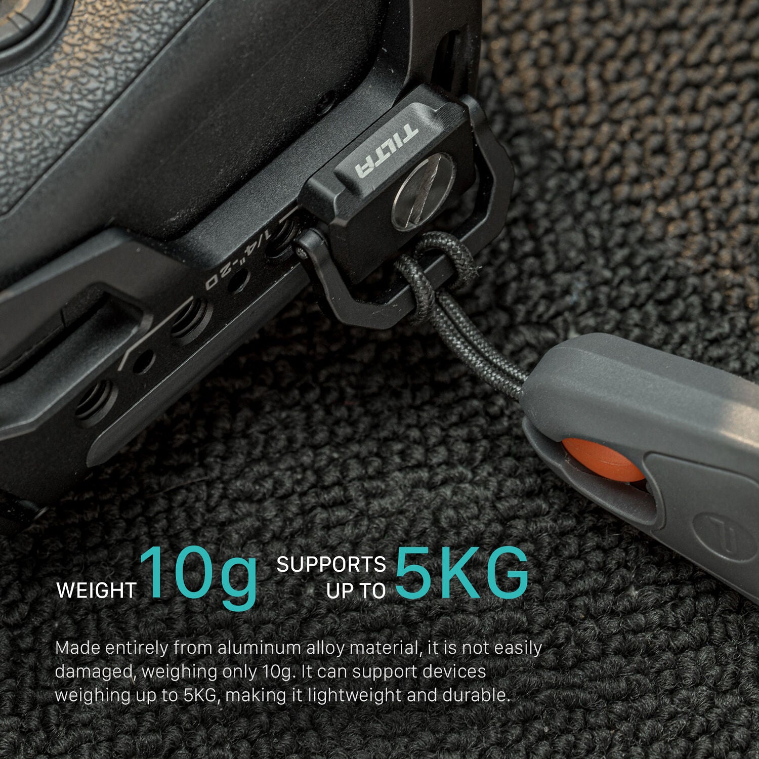 Tilta 1/4"-20 Camera Strap Attachment