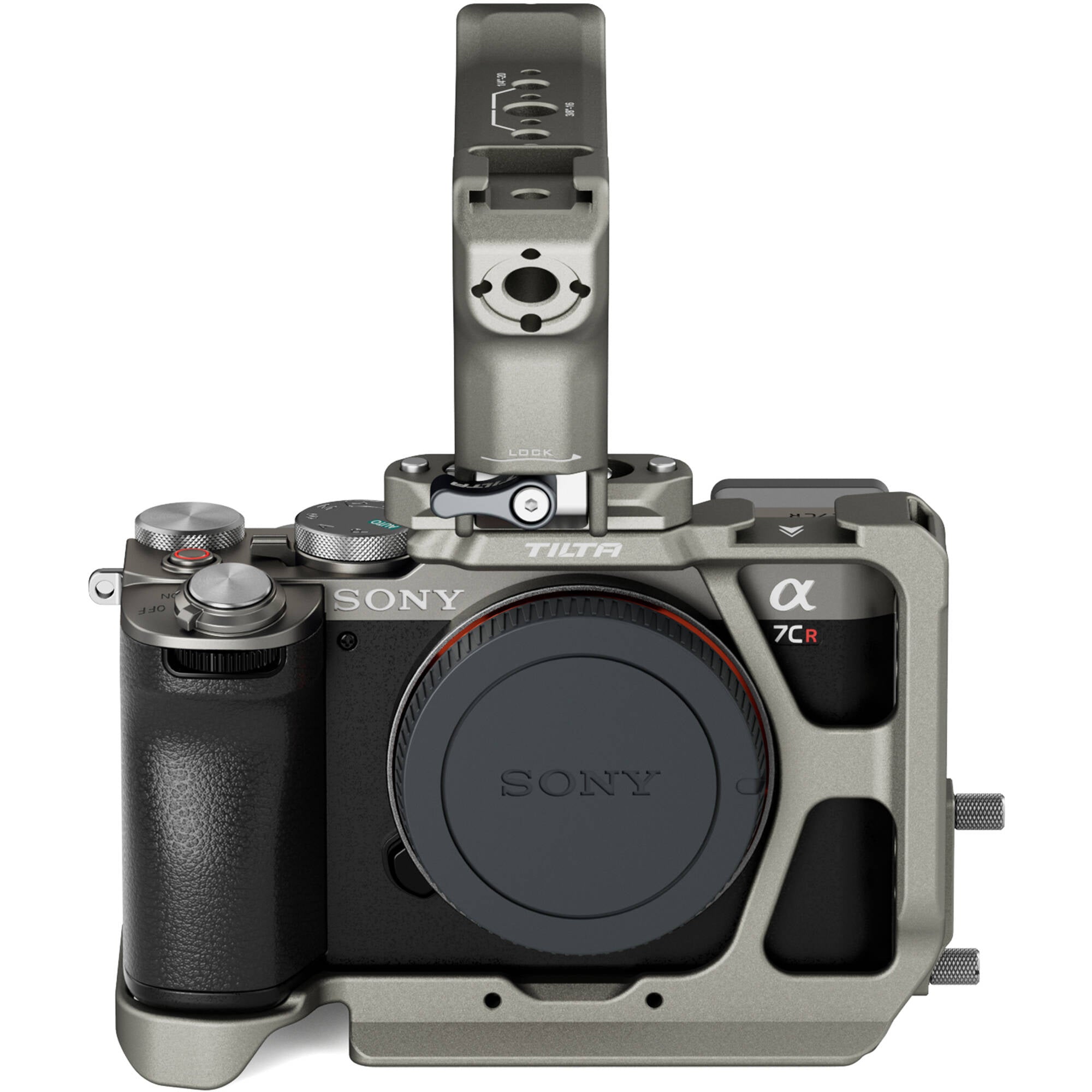 Tilta Half Camera Cage Lightweight Kit for Sony a7C II & a7CR (Titanium Gray)