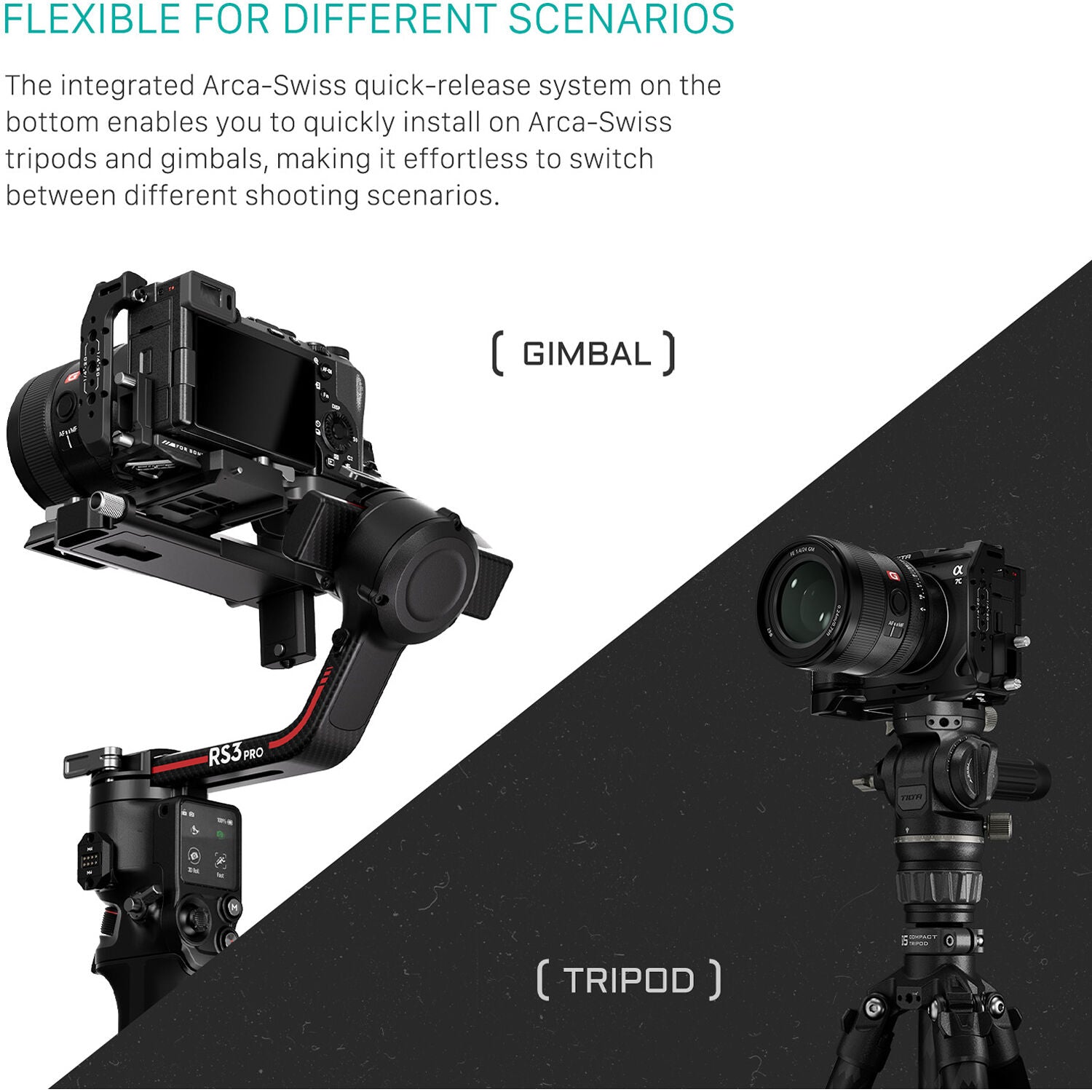 Tilta Full Camera Cage for Sony a7C II & a7CR (Titanium Gray)