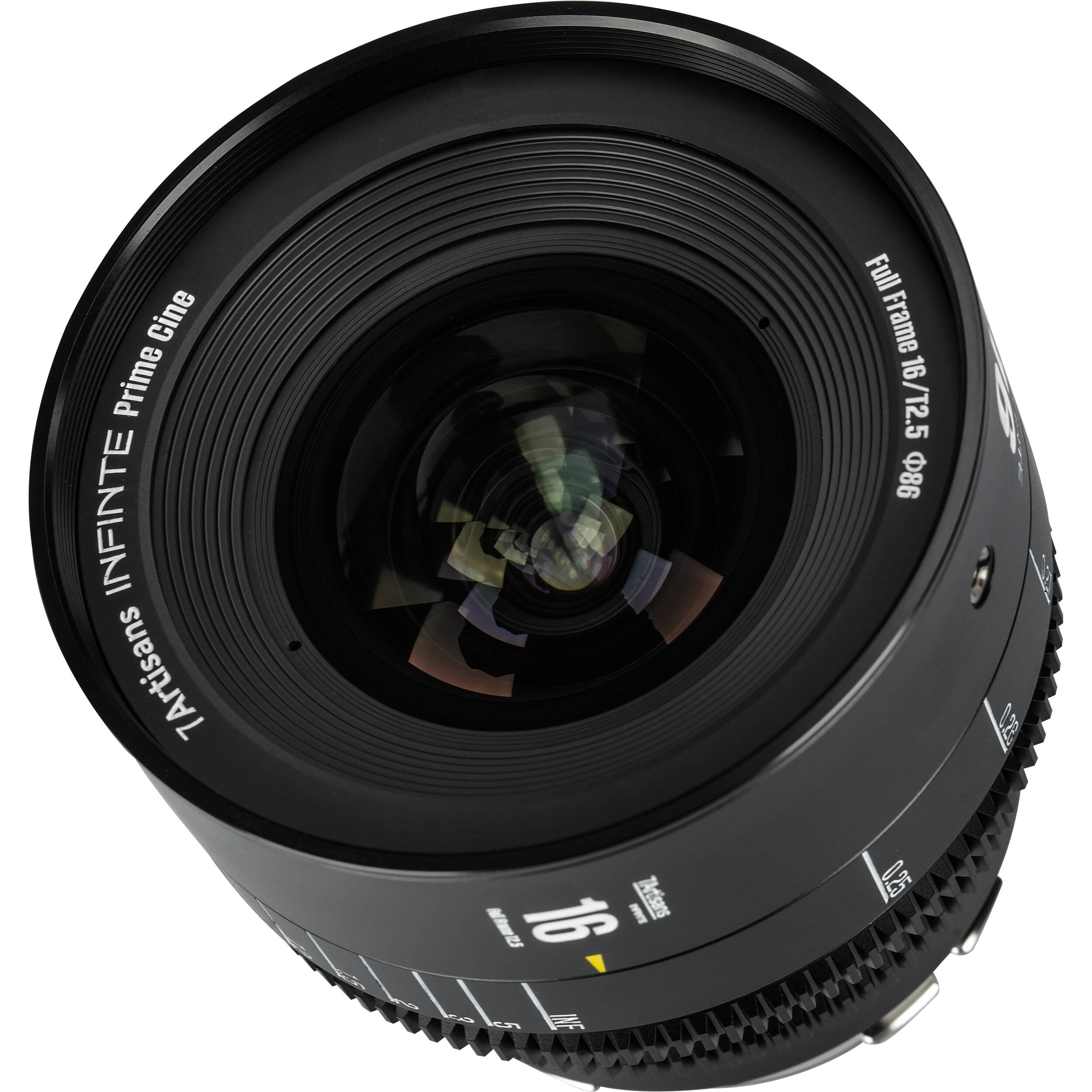 7Artisans INFINTE 16mm T2.5 Cine Lens (Canon EF, Black)
