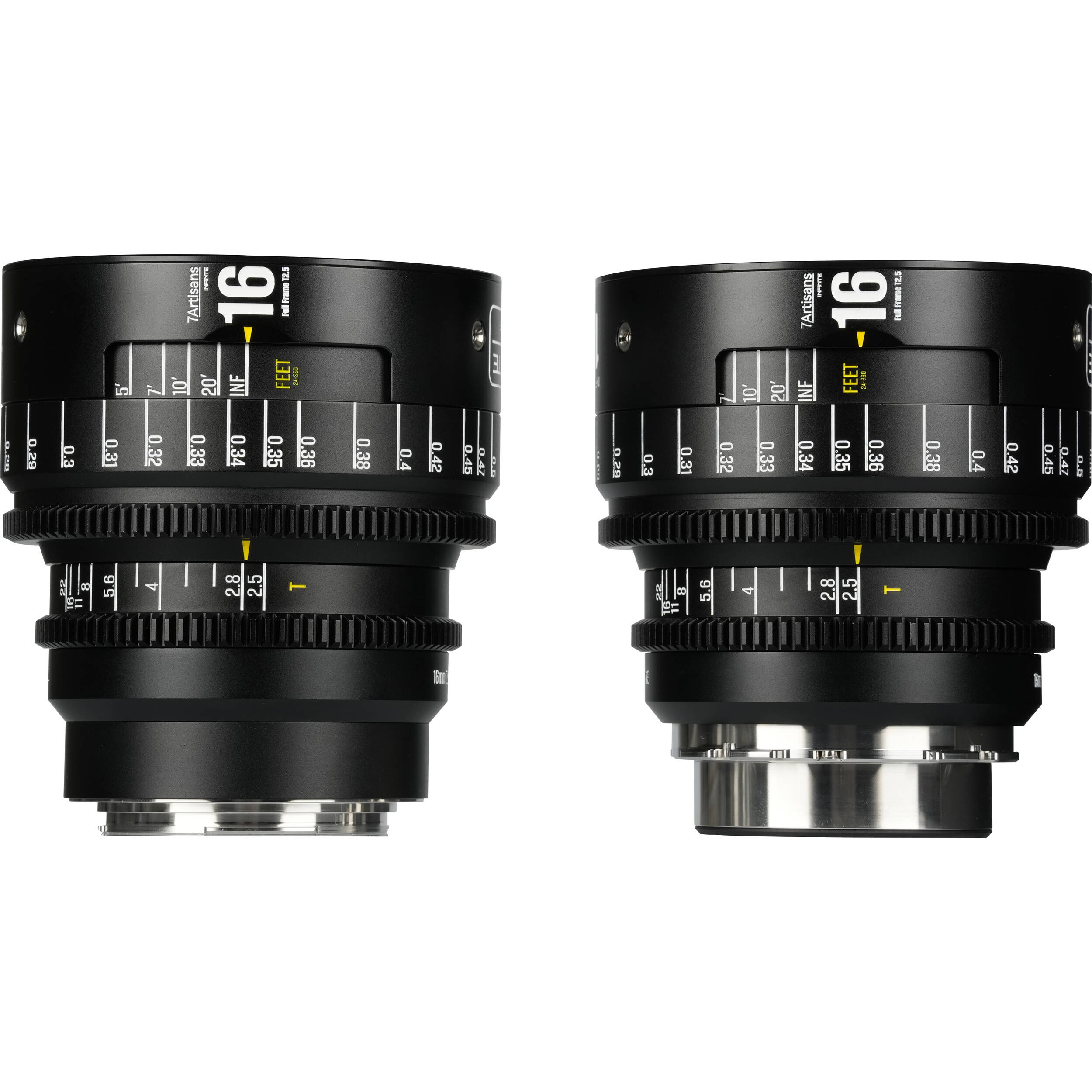 7Artisans INFINTE 16mm T2.5 Cine Lens (Canon EF, Black)