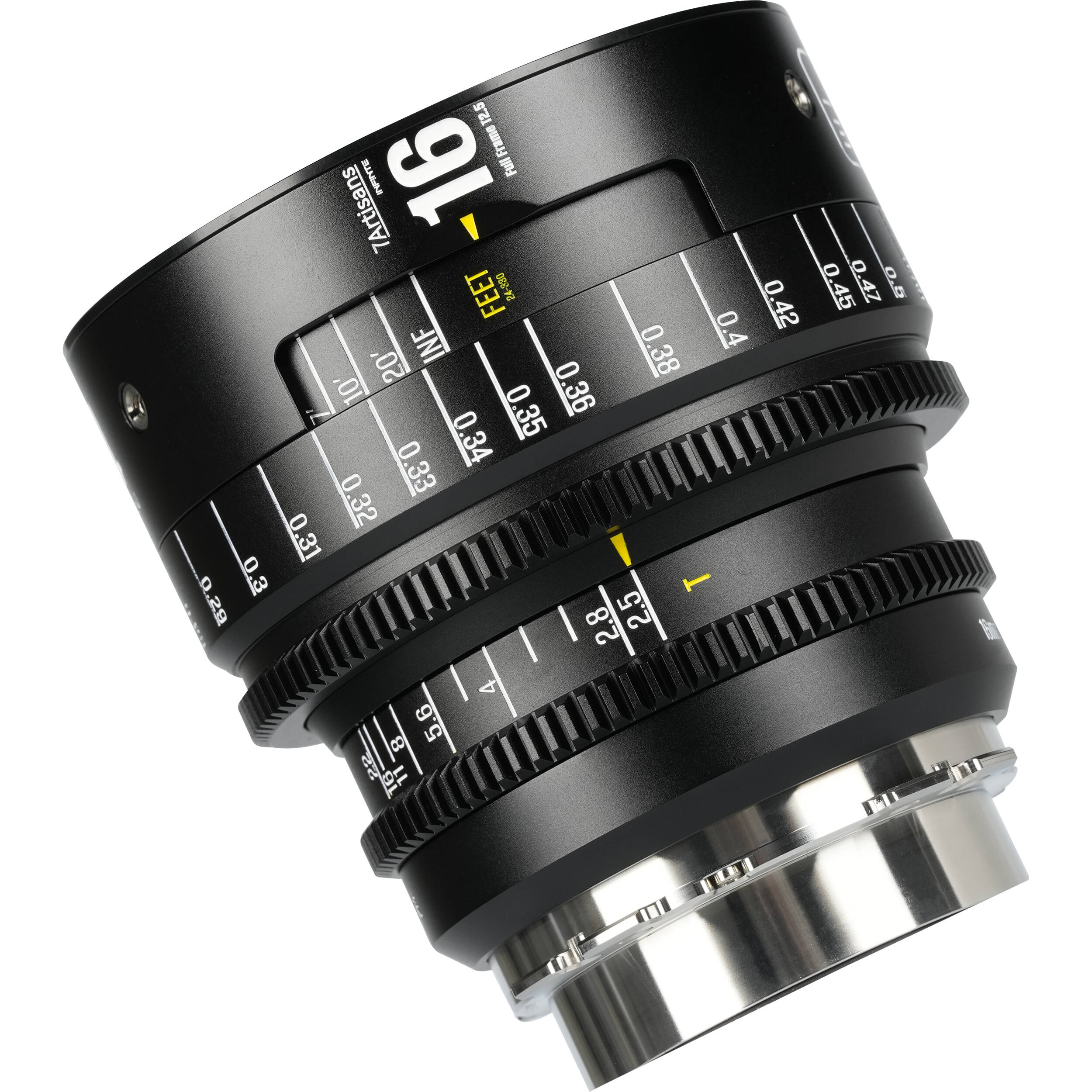 7Artisans INFINTE 16mm T2.5 Cine Lens (Canon EF, Black)