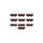 Rycote Lavalier Foams Brown (10 packs of 5)