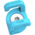 Kondor Blue 3/8"-16 Mondo Ties Cable Management Clips (Kondor Blue, 4-Pack)