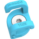 Kondor Blue 3/8"-16 Mondo Ties Cable Management Clips (Kondor Blue, 4-Pack)