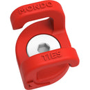 Kondor Blue 3/8"-16 Mondo Ties Cable Management Clips (Cardinal Red, 4-Pack)