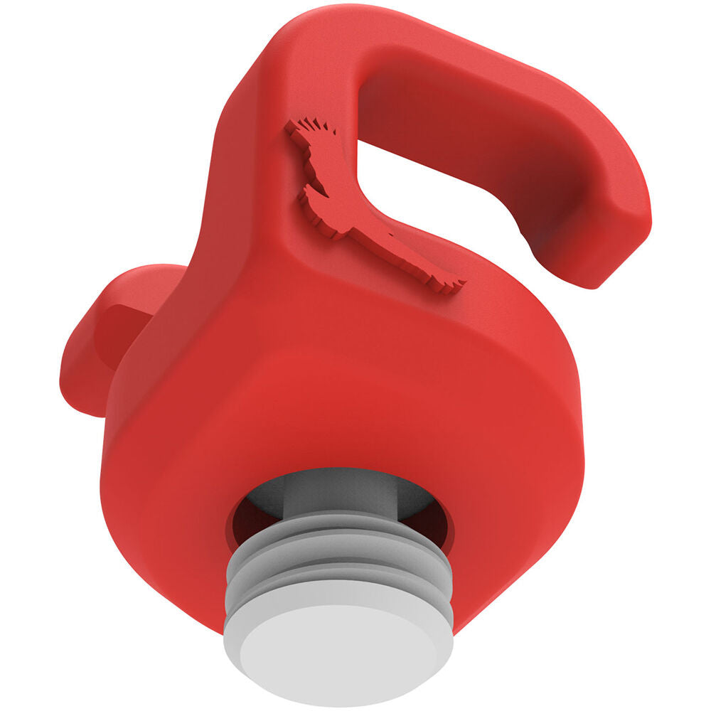 Kondor Blue 3/8"-16 Mondo Ties Cable Management Clips (Cardinal Red, 4-Pack)