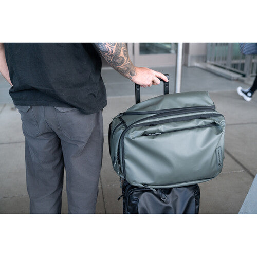 WANDRD Transit Travel Backpack - 45L - Wasatch Green - with Essential Camera Cube