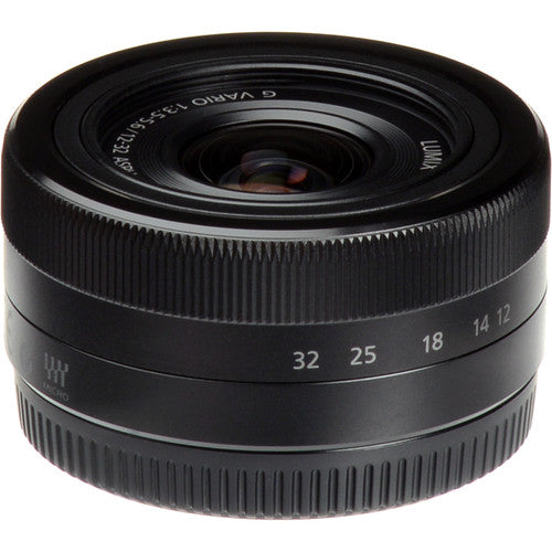 Panasonic Lumix G100 Mirrorless Camera with 12-32mm Lens + Tripod Grip