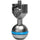 Kondor Blue 1/4"-20 Ball Head for Magic Arms (Gray)
