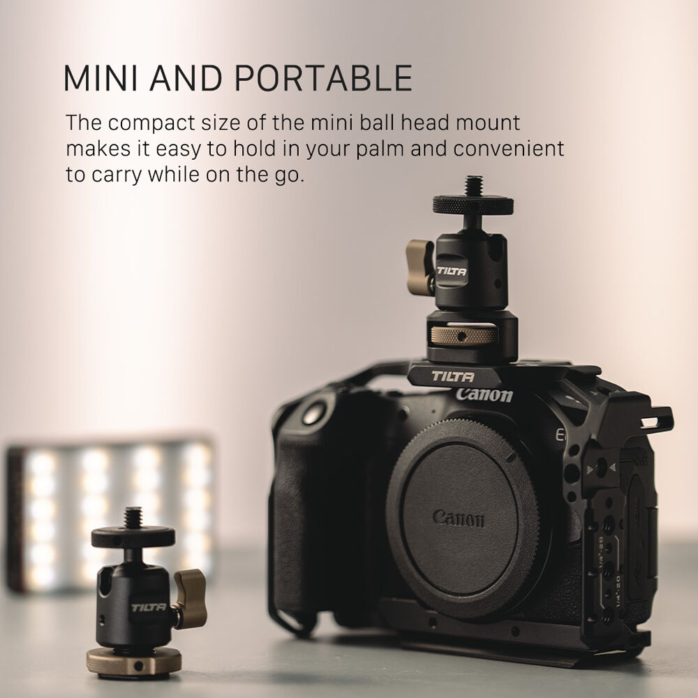 Tilta Mini Ball Head Mount with Cold Shoe