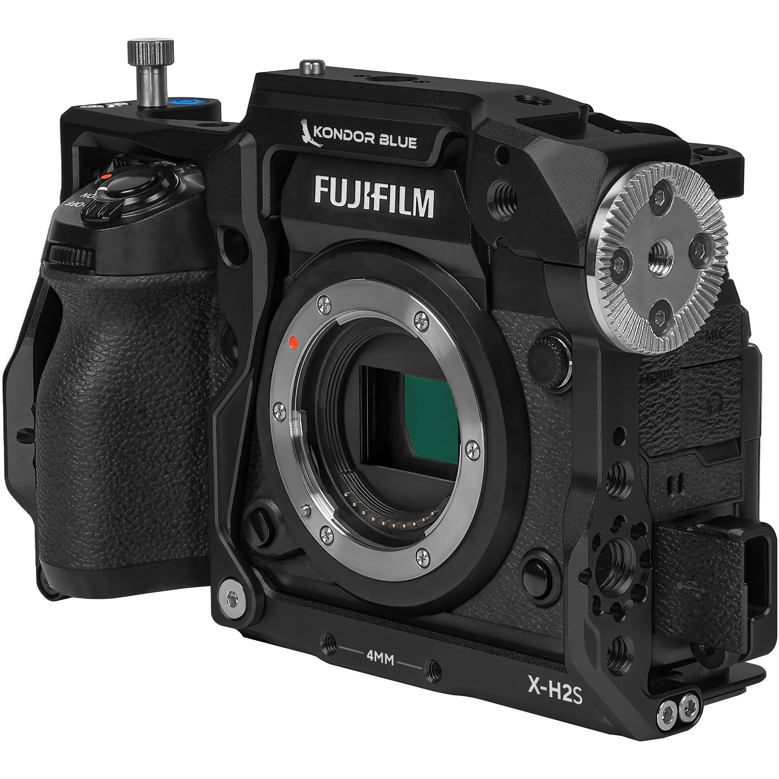 Kondor Blue Cage for FUJIFILM X-H2S (Raven Black)