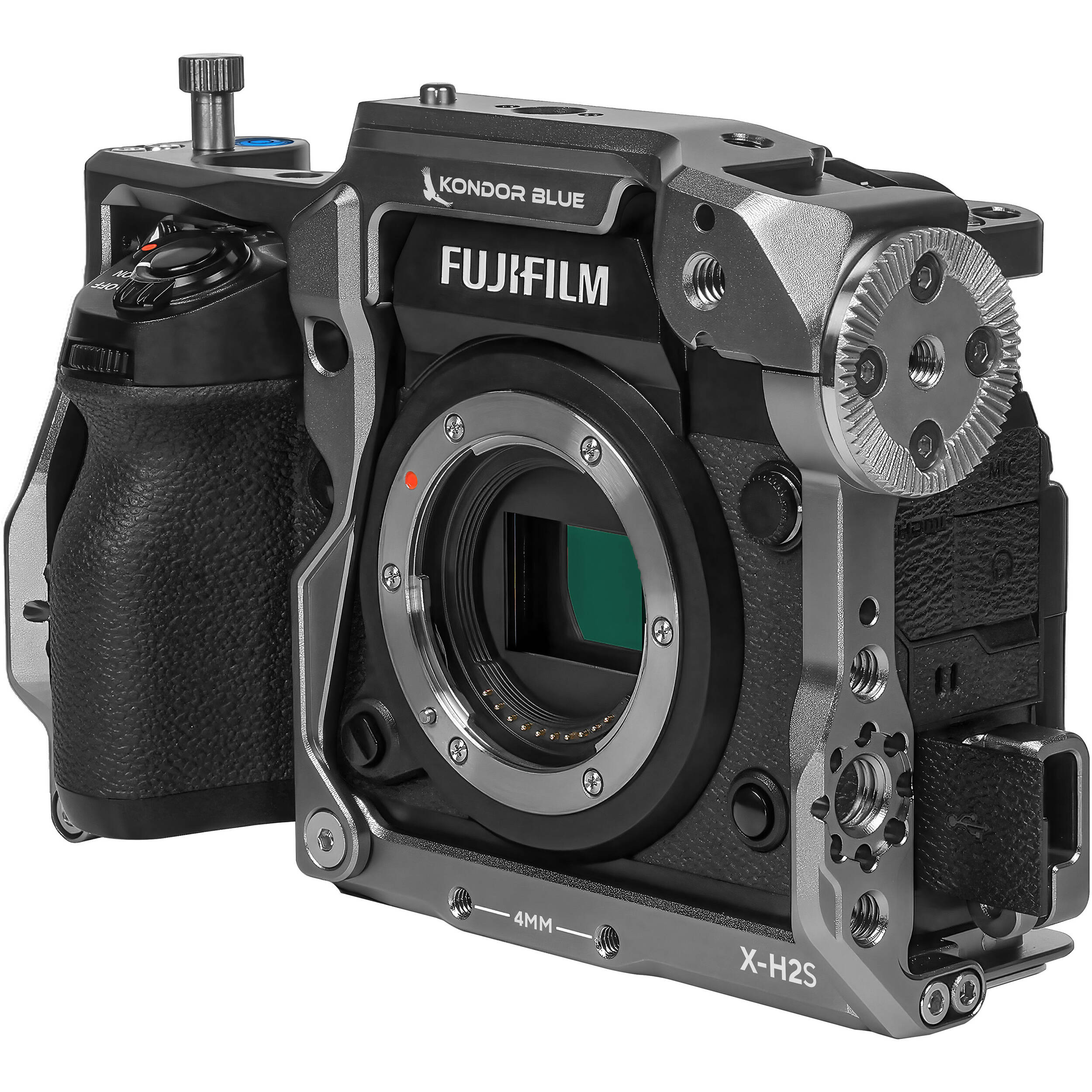 Kondor Blue Cage for FUJIFILM X-H2S (Space Gray)