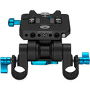 Kondor Blue Mini V-Mount Swivel Kit (Raven Black)