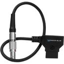 Kondor Blue D-Tap to 2-Pin LEMO Braided Cable for RED KOMODO (10")