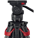 Sachtler Flowtech 75 ms Fibre de carbone trépied Système avec Ace XL Mark II Fluid Head