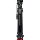 Sachtler 75/2 Mark II Aluminium trépied Système avec Ace XL Head & Mid-Level Spreater