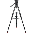Sachtler 75/2 Mark II Aluminium trépied Système avec Ace XL Head & Mid-Level Spreater
