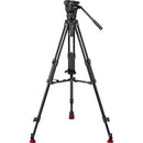 Sachtler 75/2 Mark II Aluminium trépied Système avec Ace XL Head & Mid-Level Spreater