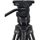 Sachtler 75/2 Mark II Aluminium trépied Système avec Ace XL Head & Mid-Level Spreater